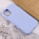 Силіконовий чохол Candy для Apple iPhone 14 Plus (6.7") Блакитний / Lilac Blue - изображение 4