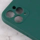 Силіконовий чохол Candy Full Camera для Apple iPhone 11 Pro (5.8") Зеленый / Forest green - изображение 2