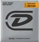 Струны для бас-гитары DUNLOP DBSBN40120 SUPER BRIGHT NICKEL (40-120) - изображение 1