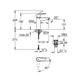 Змішувач для раковини Grohe QuickFix Start M-Size 23746002 з донним клапаном - изображение 2