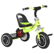 Велосипед 3-х колесный музыкальный колеса светятся Turbo Trike М 3650-5 салатовый - изображение 1