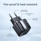 Зарядний пристрій JOYROOM Mini dual port smart fast charge L-2A121 | 2USB, 2.4A | black - зображення 5