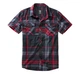 Рубашка Brandit Roadstar Anthracite Red (L) - изображение 1