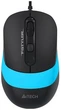 Миша A4Tech FM10 Black/Blue USB - изображение 1