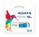 USB флеш-накопитель флешка Flash A-DATA USB 2.0 C008 16Gb White/Blue - изображение 4