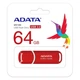 USB флеш-накопитель флешка Flash A-DATA USB 3.0 AUV 150 64Gb Red - изображение 3
