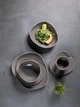 Набор столовой посуды Villeroy & Boch like Organic Taupe 12 предметов фарфор премиум-класса серый - изображение 6