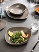 Набор столовой посуды Villeroy & Boch like Organic Taupe 12 предметов фарфор премиум-класса серый - изображение 7