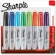 Маркеры перманентные Sharpie Permanent Markers, Chisel Tip 8 шт. (‎‎38250) - изображение 1