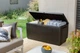 Сундук пластиковый Keter Springwood storage box 305 л коричневый (17202378) - изображение 9