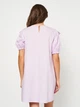 Платье короткое женское H&M 0913717 48 Сиреневое (SZ2000215060408) - изображение 2
