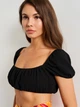 Топ женский H&M 0975192 L Черный (SZ2000215060071) - изображение 4