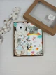 Набор для малыша: пеленка, комфортер, грызкнок a.l.babybox Коала на радуге Молочный - изображение 1