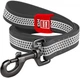 Поводок для собак водостойкий Collar WAUDOG Waterproof, светоотражающий, S, Ш 15 мм, Дл 305 cм Серый (260011Collar) - изображение 1