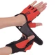 Перчатки для фитнеса перчатки спортивные Zelart Perfect Fitness G 3886 размер L Black-Bright Orange - изображение 2