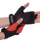 Перчатки для фитнеса перчатки спортивные Zelart Perfect Fitness G 3886 размер L Black-Bright Orange - изображение 3