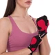 Перчатки для фитнеса перчатки спортивные Zelart Fitness 161732 размер M Black-Red - изображение 6