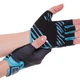 Перчатки для фитнеса перчатки спортивные Zelart Fitness Gloves 3887 размер XL Black-Blue - изображение 10