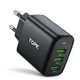 Сетевое зарядное устройство TOPK B15-M3 17W 3xUSB - изображение 1