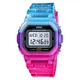 Електронний годинник Skmei з підсвічуванням Waterproof blue/pink - зображення 1