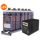 Комплект резервного питания для предприятий LP (LogicPower) ИБП + OPzS батарея (UPS B7000 + АКБ OPzS 15456W) - изображение 1