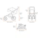 Детская коляска Thule Urban Glide2 Alu/ Majolica Blue TH 10101943 - изображение 5
