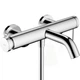 Cмеситель для ванны однорычажный с коротким изливом HANSGROHE Tecturis S хром латунь 73422000 - изображение 1