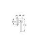 Держатель для туалетной бумаги GROHE Essentials округлый металлический черный 1024722430 - изображение 2