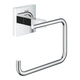 Держатель для туалетной бумаги GROHE QuickFix Start Cube 40978000 прямоугольный металлический хром CV033418 - изображение 1
