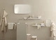 Стакан для зубных щеток HANSGROHE AXOR Universal прямоугольный керамический хром 42834000 - изображение 6