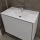 Тумба с умывальником DEVIT Fly 90.6x59x47см подвесная белая 0023120W - изображение 4