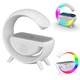 Нічник світильник RGB з Bluetooth колонкою радіо та бездротовою зарядкою для телефону - зображення 1