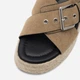 Женские шлепанцы DeeZee ZOE WSS-100722-01 5904862778136 38 24.9 см Хаки (5904862778143) - изображение 6