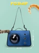 Сумка переноска для котів та собак з ілюмінатором CosmoPet CP-31 Blue - зображення 4