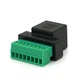 Разъем для подключения RJ-45(F) (8 контактов) с клеммами под кабель Q100 - изображение 2