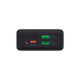 Зовнішній акумулятор Baseus Adaman 2 Metal Digital Display 30W 20000mAh Чорний (VOOC) (PPAD050001) - зображення 2