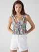 Топ женский Pull & Bear XAZ379228PMRR XS Белый (DD8000007037377) - изображение 1
