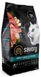 Сухой корм для котят со свежим мясом индейки и курицы Savory 400 г - изображение 1