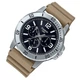 Годинник CASIO MTP-VD300-5B Чорний/Коричневий Кварцовий механізм - зображення 1