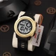 Часы наручные тактические Synoke waterproof 50m gold - изображение 3