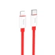 Кабель Hoco Type-C to Lightning Magic silicone PD charging data cable X87 |1m, 3A, 20W| red - изображение 1