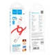 Кабель Hoco Type-C to Lightning Magic silicone PD charging data cable X87 |1m, 3A, 20W| red - изображение 4