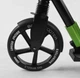 Самокат Best Scooter алюминевый передний амортизатор Черный с зеленым (93427) - изображение 6