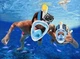 Маска для подводного плаванияснорклінг EasyBreath размер XL Черный (1467LXLPLMSKC2) TIN66 - изображение 3