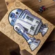 Фігурний дерев'яний пазл R2D2 XXL - зображення 9