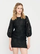 Платье короткое женское H&M 053066 34 Черное (SZ2000215060446) - изображение 1