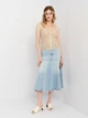 Топ женский H&M 0832479 XS Бежевый (SZ2000215058856) - изображение 3