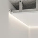 Профиль теневого шва 14 мм ProfiLuxe SVT-1412 (2500 мм) с каналом для LED-подсветки - изображение 7