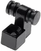 Роликовый ретейнер для 2-х струн PAXPHIL HS008 BK GUITAR ROLLER STRING TREE (BLACK) - изображение 1