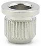Втулка для крепления струн сквозь корпус PAXPHIL HS017 CR GUITAR STRING MOUNTING FERRULE (CHROME) - изображение 2